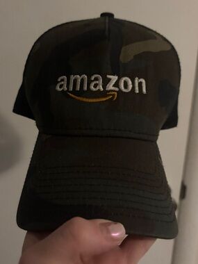 Amazon Camouflage Trucker Hat - Green & Black